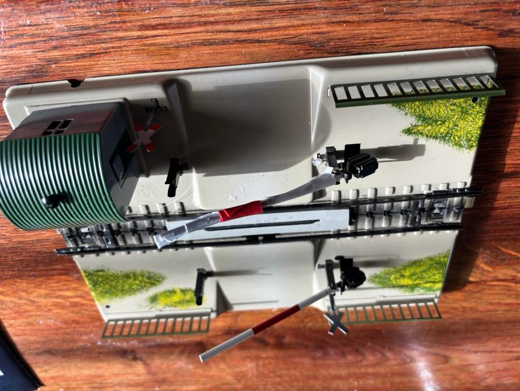 MARKLIN SPOORWEGOVERGANG  (zie foto's), Gebruikt, Gelijkstroom, Overige typen, Ophalen of Verzenden