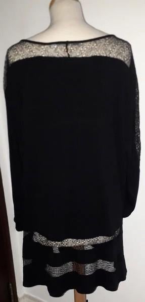 Lauren Vidal tuniek in XXL, Kleding | Dames, Jurken, Verzenden, Zwart, Maat 46/48 (XL) of groter, Lauren Vidal