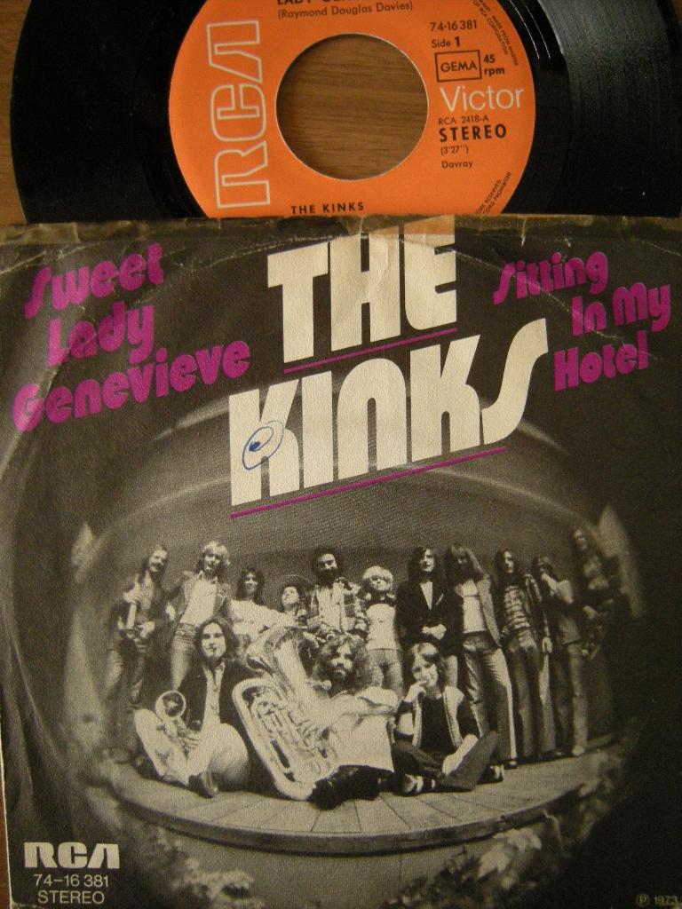 The Kinks (Sweet Lady Genevieve), Gebruikt, 7 inch, Single, Ophalen of Verzenden