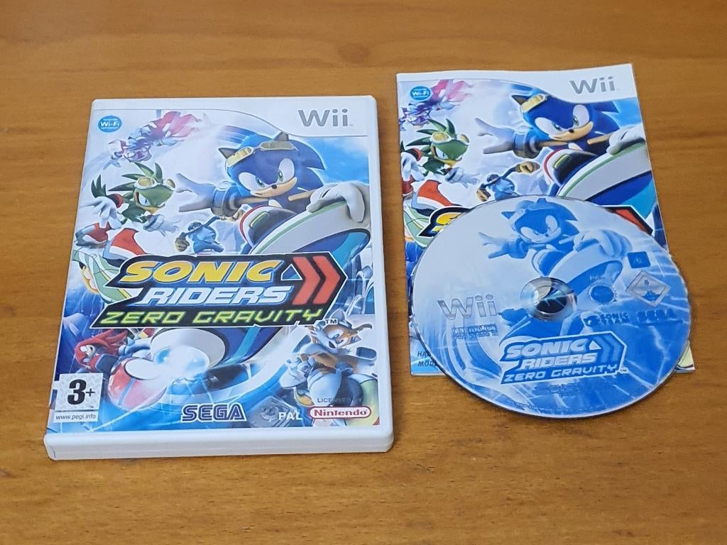 Wii | Sonic Riders Zero Gravity, Spelcomputers en Games, Gebruikt, Racen en Vliegen, Ophalen of Verzenden, 3 spelers of meer