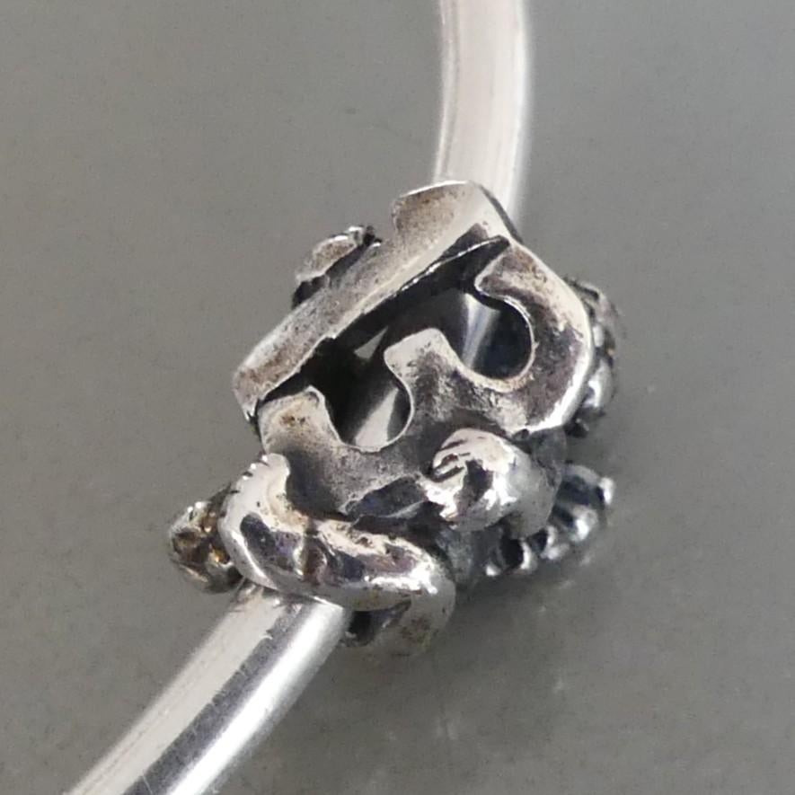 Trollbeads CHERUBIJN, met cijfer 13 (het engeltje), Gebruikt, -, Verzenden, -