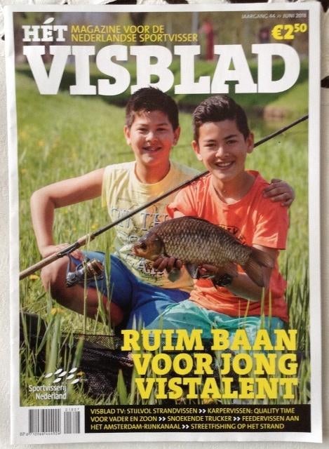 Het Visblad - juni 2018 - Martijn kuipers, Ophalen of Verzenden, 1980 tot heden, Nederland, Tijdschrift