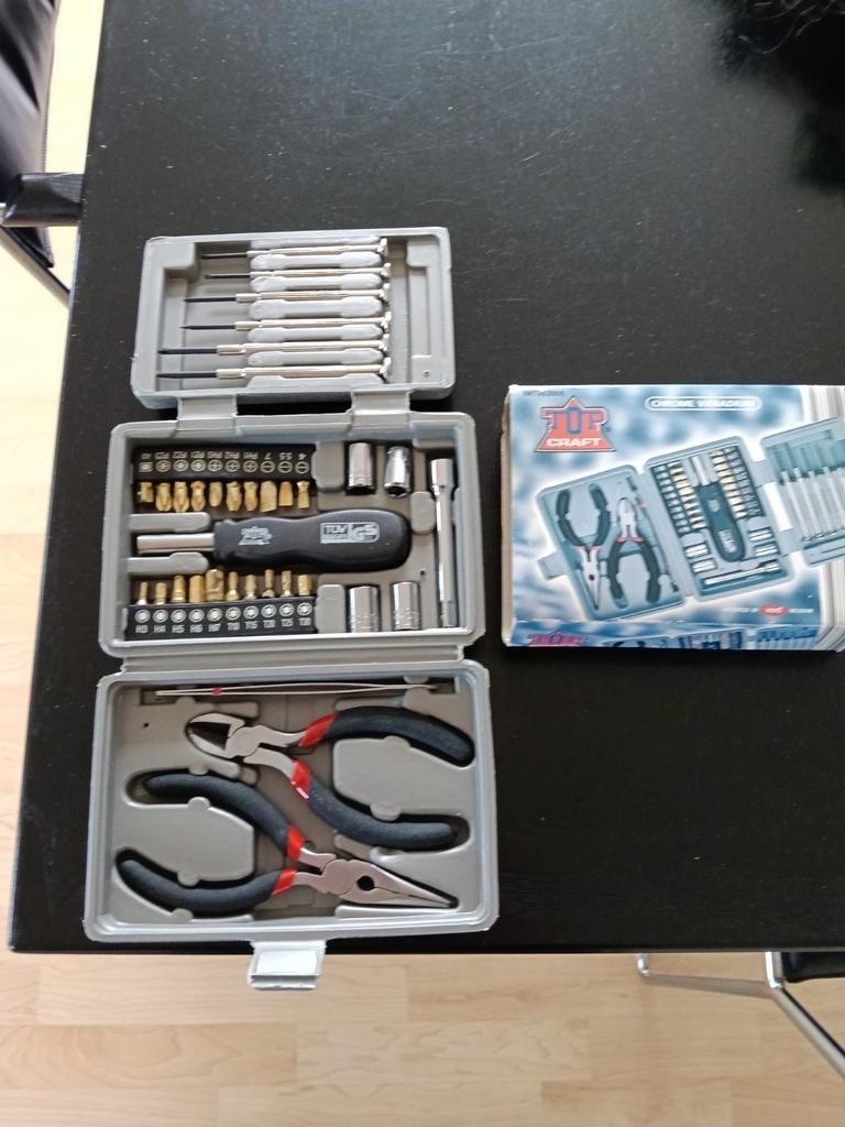 Top Craft Gereedschapset met Tangen en Schroevendraaiers, Ophalen of Verzenden, Zo goed als nieuw
