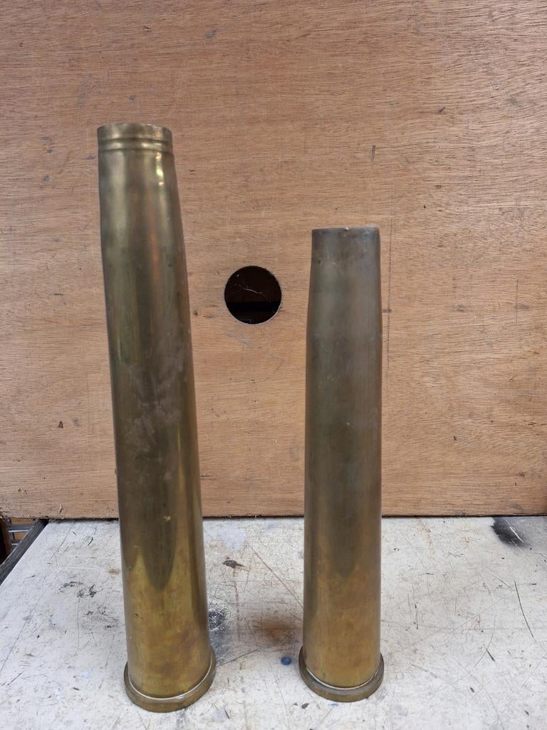 Koperen hulzen, Verzamelen, Ophalen of Verzenden, Nederland, Hulzen of Bodemvondsten