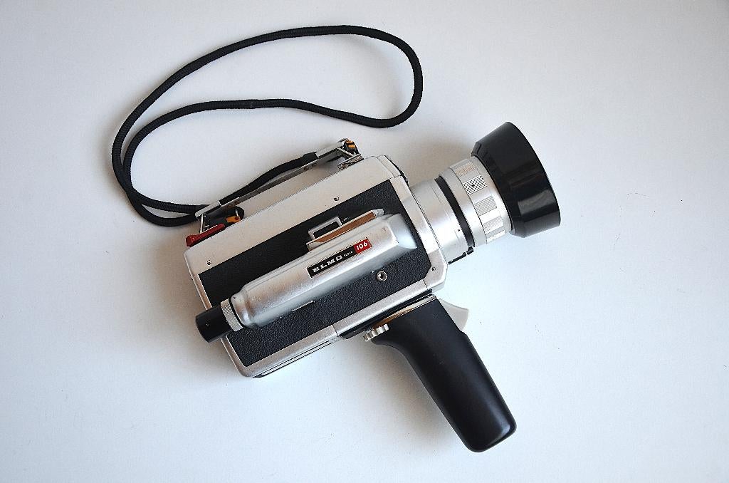 ELMO Super 106,  8 mm filmcamera, Ophalen of Verzenden, 1960 tot 1980, Filmcamera