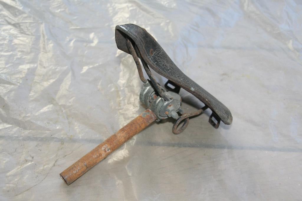 lederen kinderfiets zadel, Minder dan 47 cm, Ophalen, Jaren '50