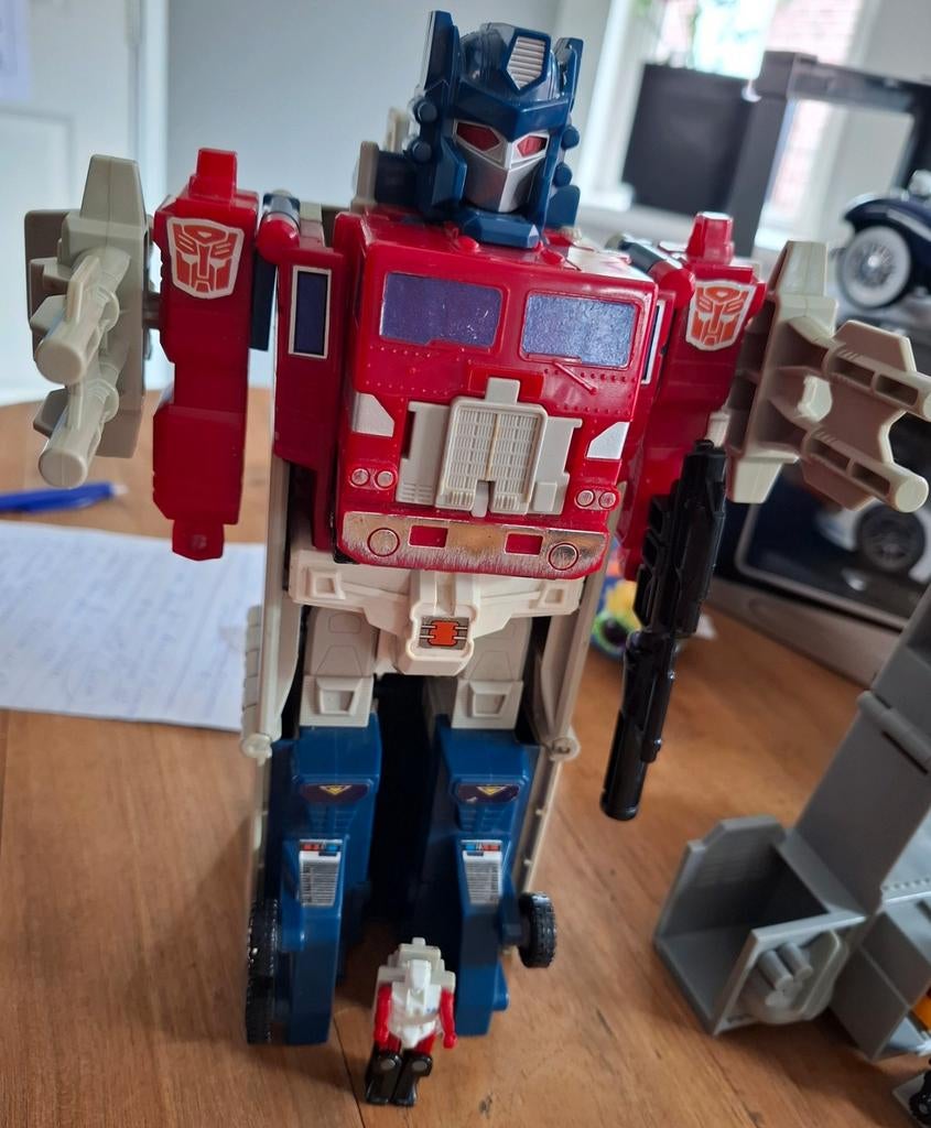 Transformers G1 Powermaster Optimus Prime 1988 Origineel, Ophalen of Verzenden, Gebruikt
