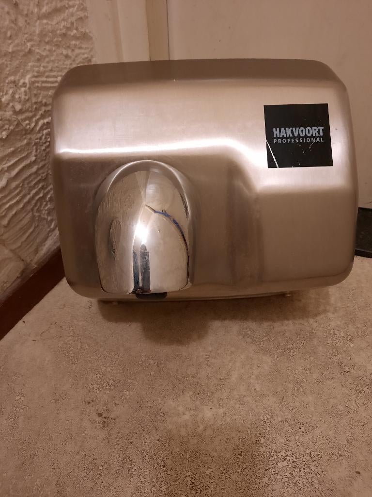 2 Handdrogers professionals, Ophalen, Gebruikt, Rvs, Toilet