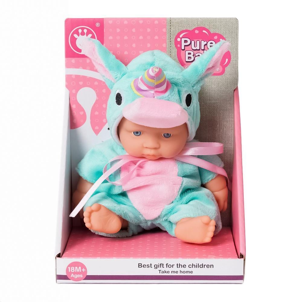 Babypop in Eenhoornpakje , Ophalen of Verzenden, Nieuw, Babypop