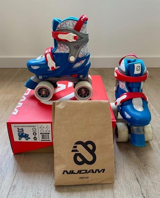 Roller skates maat 29-32 (merk Nijdam), Ophalen of Verzenden, Verstelbaar, Zo goed als nieuw, Kinderen