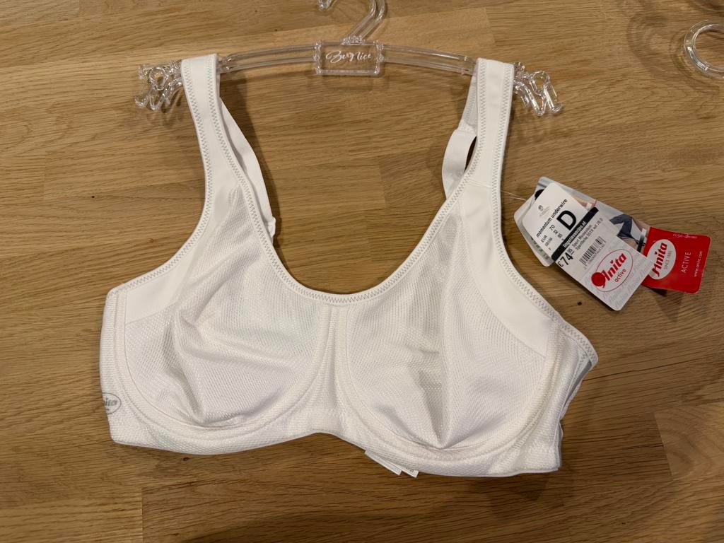Antia sport bh 70D NIEUW!! Nu €30, Ophalen of Verzenden, Wit, BH