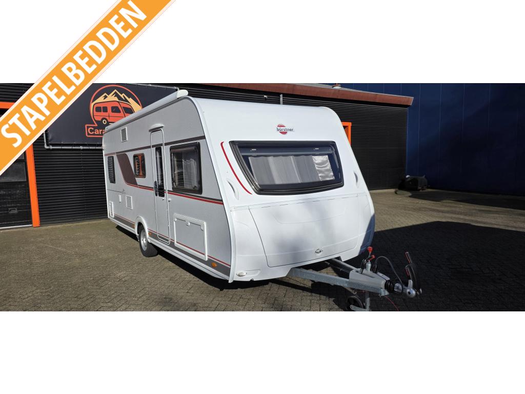 Bürstner Premio 530 TK Mover,Luifel,Stapelbed, Caravans en Kamperen, Bedrijf, Treinzit, Kachel, Bürstner