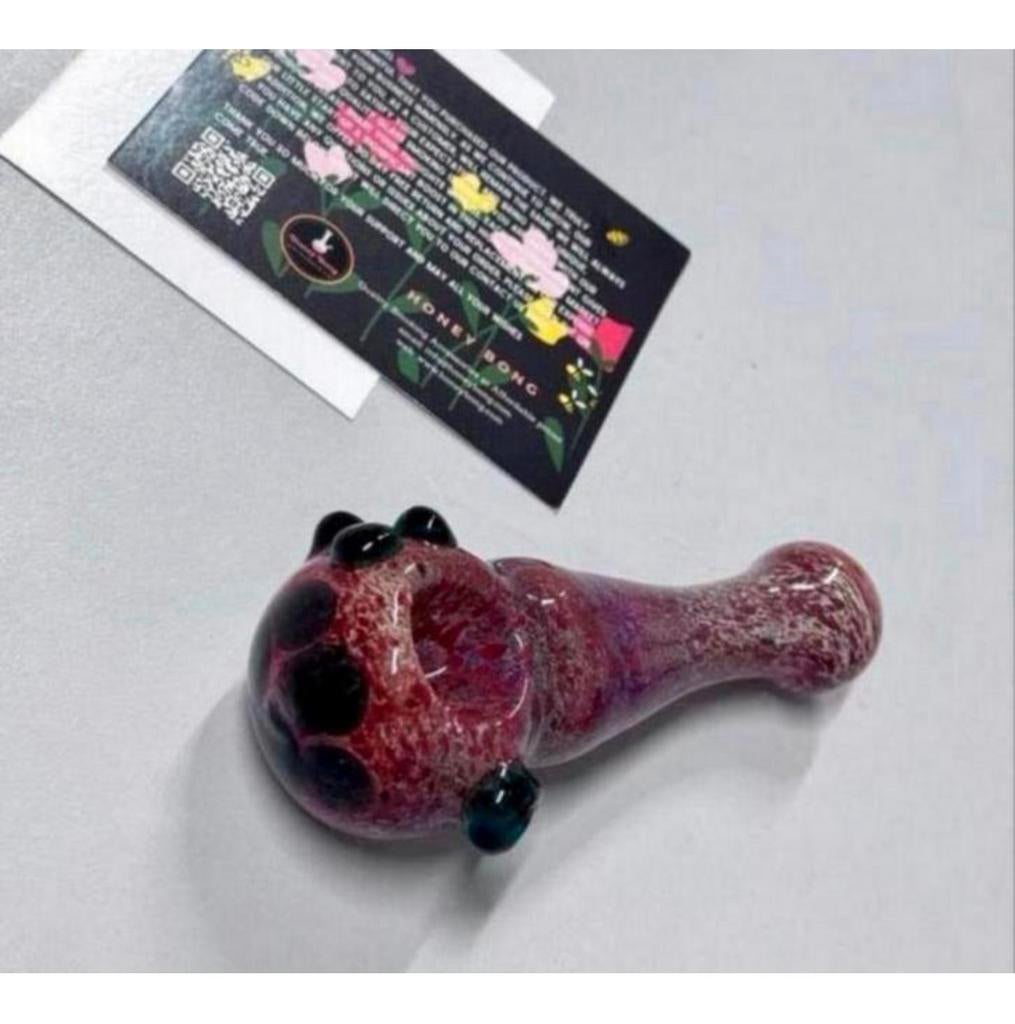 Honey Bong sherlock glazen pijp waterpijp glas handgeblazen, Nieuw, Ophalen of Verzenden, H, (Water)pijp