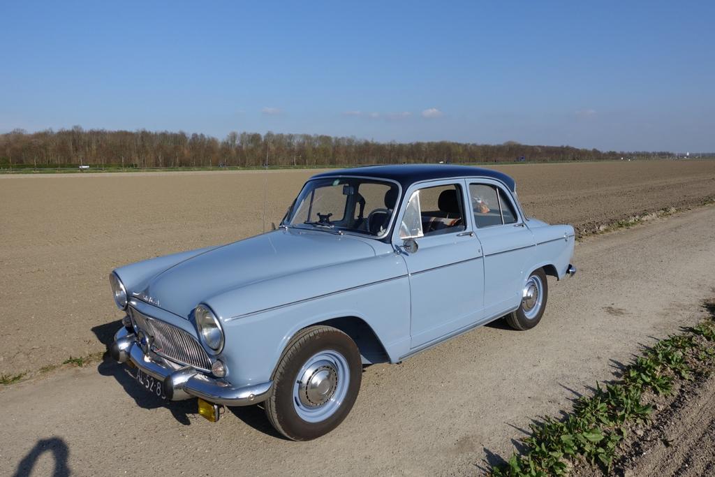 Simca Aronde 1962 Blauw, Blauw, Particulier, Sedan, Geïmporteerd