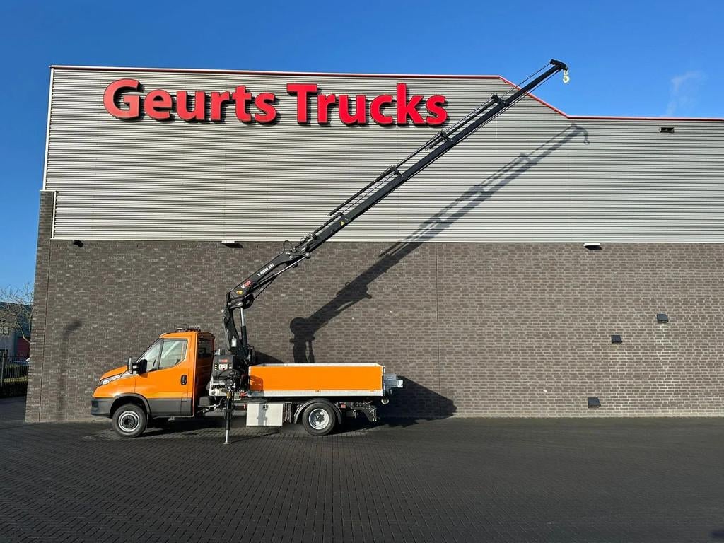 Iveco Daily 72 180 4x2 HAAKARM+ AFZETCONTIANER MET HIAB X-HI, Euro 6, Overige kleuren, Iveco, Overige brandstoffen