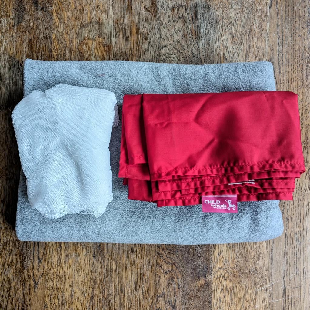 Klamboe, laken, deken voor campingbedje, Ophalen of Verzenden, Zo goed als nieuw, 100 cm of meer, Deken