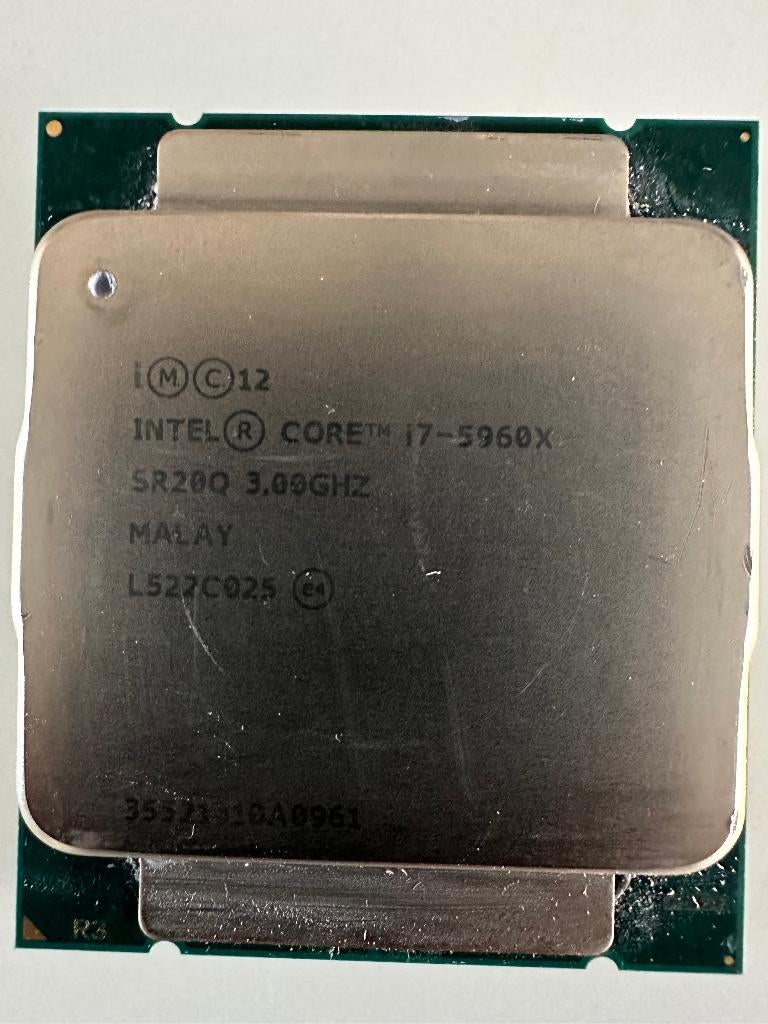 Intel Core i7-5960X processor, Computers en Software, Processors, Gebruikt, 8-core, 3 tot 4 Ghz, Ophalen