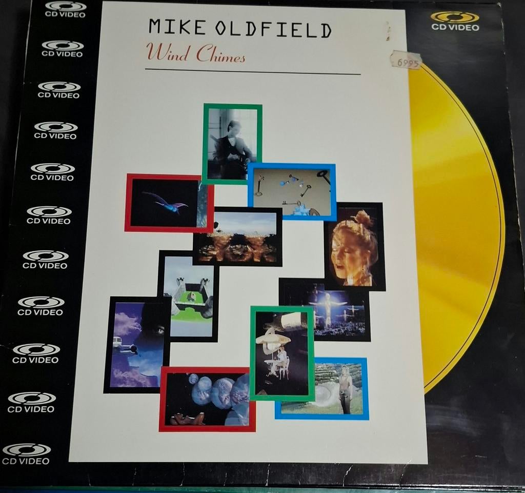 Laserdisc mike oldfield wind chimes, Ophalen of Verzenden, Zo goed als nieuw, Overige formaten, Poprock