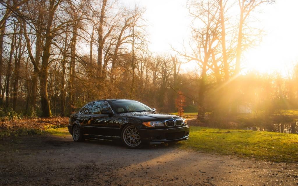 BMW 3-Serie 3.0 CI 330 Coupe AUT 2003 Zwart, Automaat, Parkeersensor, 1440 kg, Beige