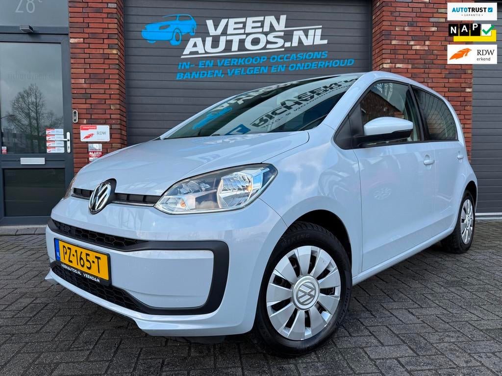 Volkswagen Up! 1.0 BMT move up! Facelift Airco 5 Deurs, Voorwielaandrijving, Gebruikt, Wit, Handgeschakeld