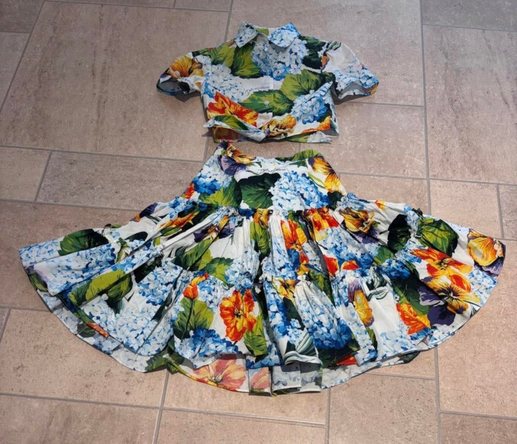 Dolce & Gabbana setje maat 98, Meisje, T, T, Ophalen of Verzenden