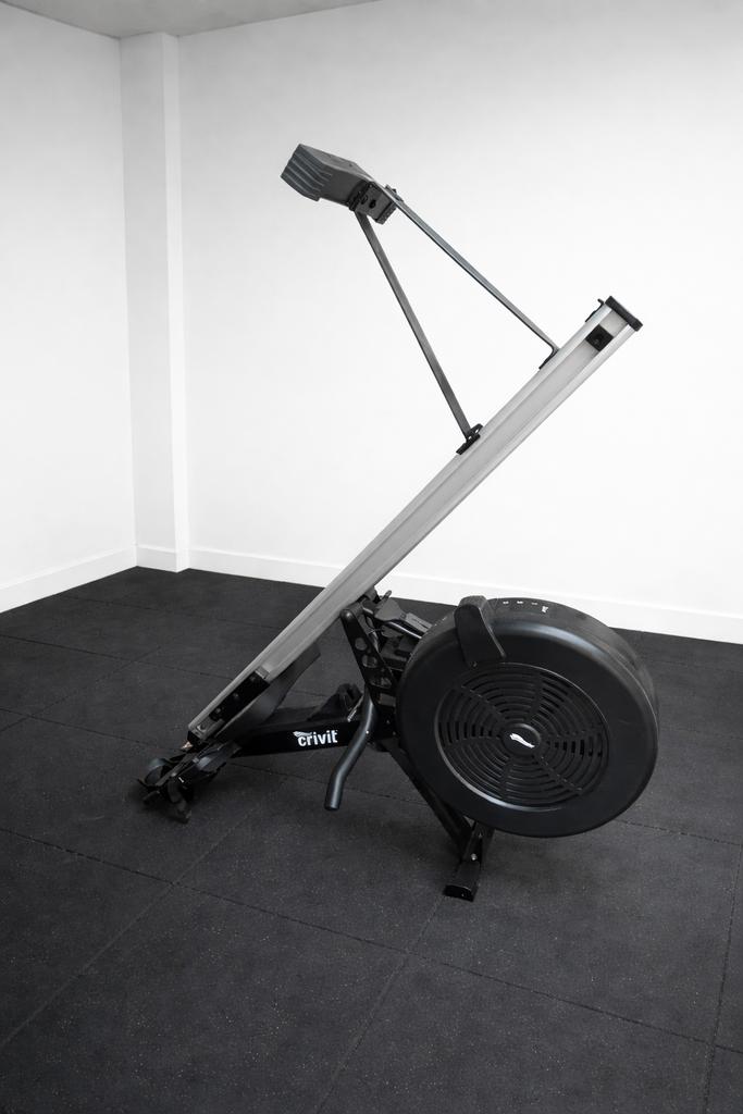 Crivit Roeitrainer - Schermpje werkt niet optimaal, Sport en Fitness, Fitnessapparatuur, Ophalen, Gebruikt, Armen, Metaal