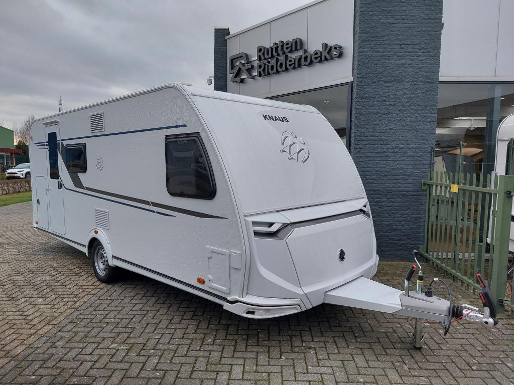 Knaus Sudwind 540 FDK, Caravans en Kamperen, Caravans, Overige typen, Bedrijf, Treinzit, 6 tot 7 meter