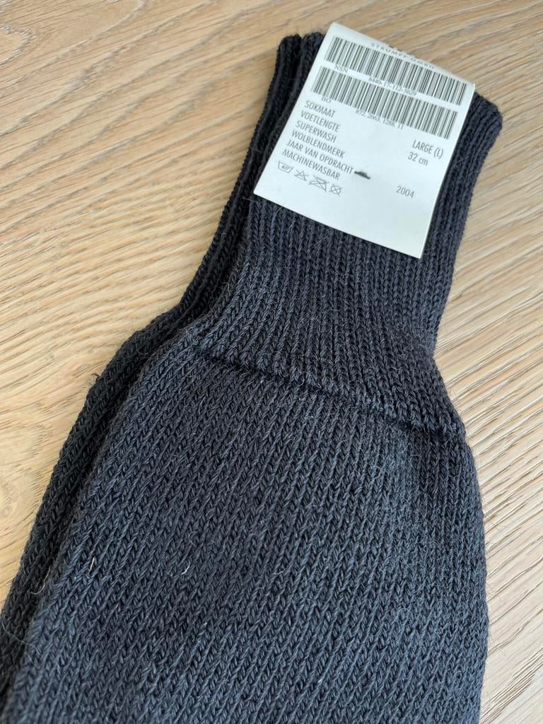 Nieuwe zwarte wollen sokken - Maat 43, Kleding | Dames, Sokken en Kniesokken, Zwart, Nieuw, Overige maten