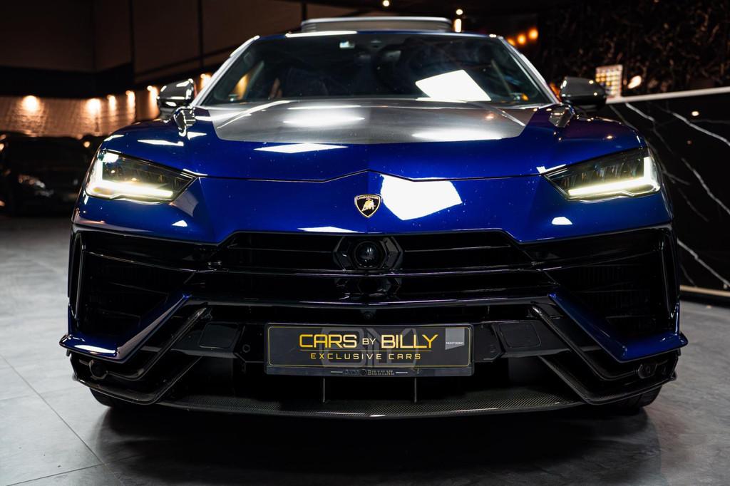 Lamborghini URUS Performante FULLCARBON|AKRA|B&O|PANO, Automaat, Urus, Blauw, Alcantara
