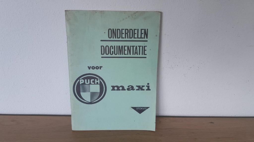 Puch Maxi N onderdelen documentatie, Fietsen en Brommers, Ophalen