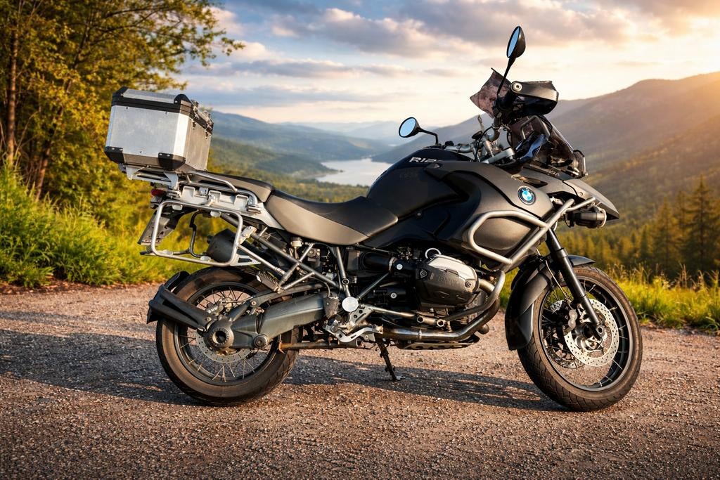 BMW R1200 GS Adventure triple black DOHC (2012), Motoren, Motoren | BMW, Cardan-aandrijving, 2 cilinders, Motorrijbewijs A, Particulier