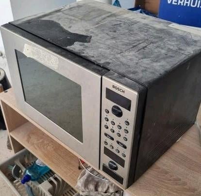 Bosch magnetron oven inbouw, Ophalen, Gebruikt, 45 tot 60 cm