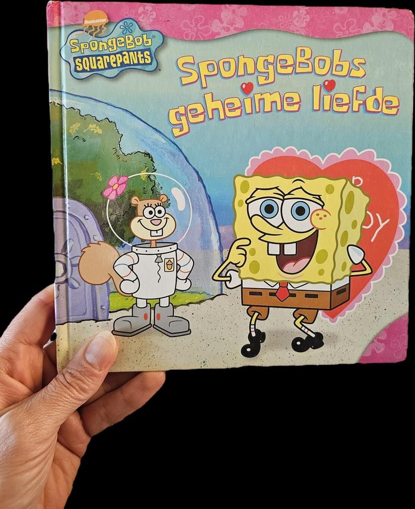 SpongeBob SpongeBobs geheime liefde (kinderboek), Boeken, Ophalen of Verzenden, Gelezen, D. Lewman, Fictie algemeen