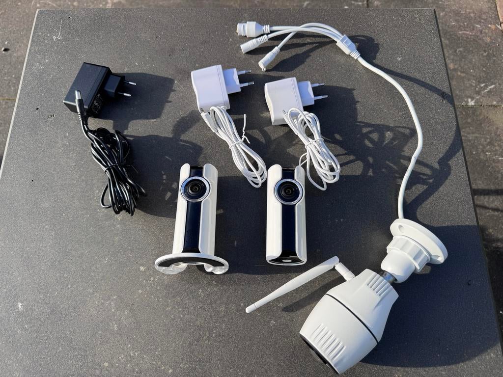 Smartwares binnen en buiten camera, beveiligingscamera’s, Ophalen of Verzenden, Gebruikt, Binnencamera