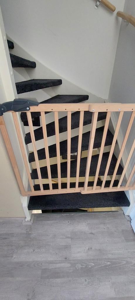 Trap hekje te koop, Ophalen of Verzenden, Metaal of IJzer, 100 tot 115 cm, Klemhekje