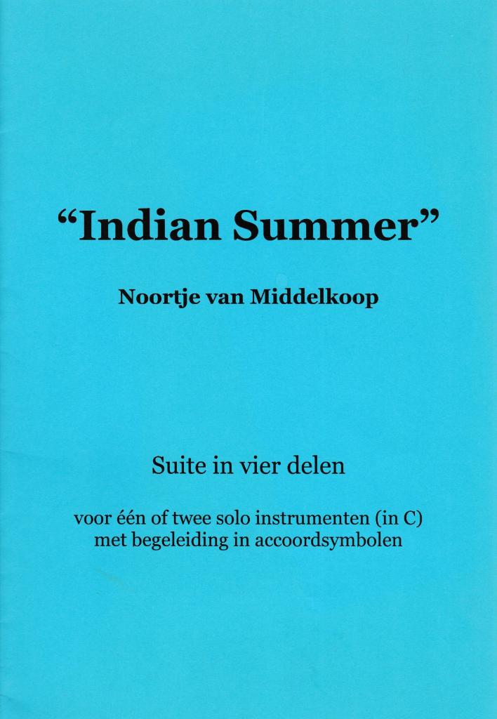 Noortje van Middelkoop - "Indian Summer", Ophalen of Verzenden, Gebruikt, Artiest of Componist, Populair