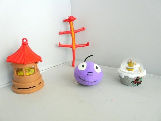 McDonalds 1999 # Mulan (4 items), Verzamelen, Disney, Ophalen of Verzenden, Overige figuren, Zo goed als nieuw, Beeldje of Figuurtje