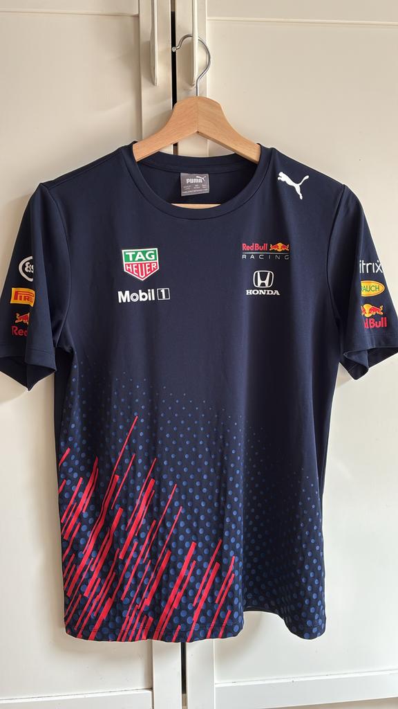 Red Bull Racing F1 Team T-shirt - Puma - Maat 164, Ophalen of Verzenden, Nieuw, Jongen of Meisje, Shirt of Longsleeve
