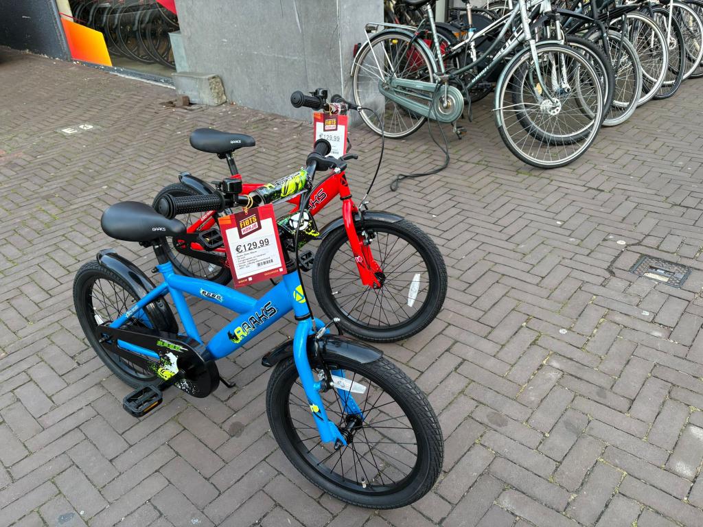 Fietshokje Hoofddorp: Raaks Bobo 18 inch Nieuw, Niet ingevuld, Niet ingevuld, Niet ingevuld