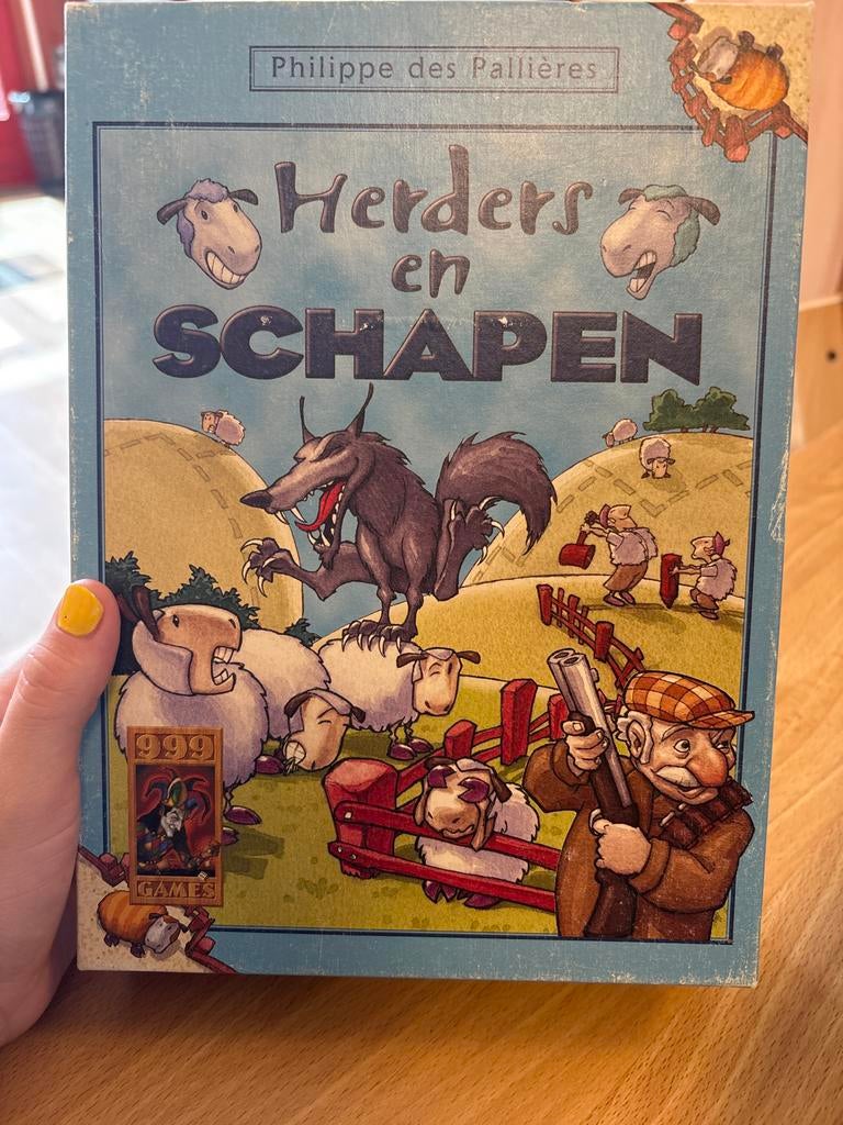 Herders en Schapen - Strategisch bordspel, Hobby en Vrije tijd, Gezelschapsspellen | Bordspellen, Zo goed als nieuw, Drie of vier spelers