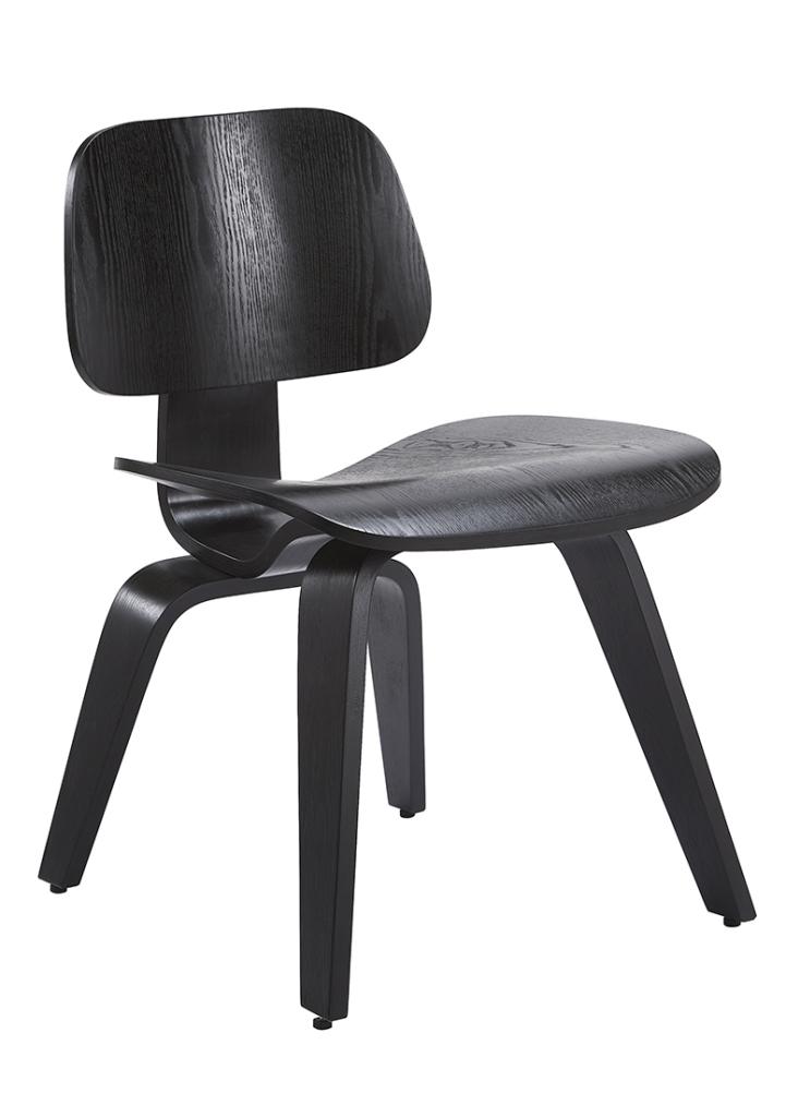 OHNO Miami - Houten Stoel - Zwart, Huis en Inrichting, Stoelen, Niet ingevuld, Zwart, Niet ingevuld, Nieuw