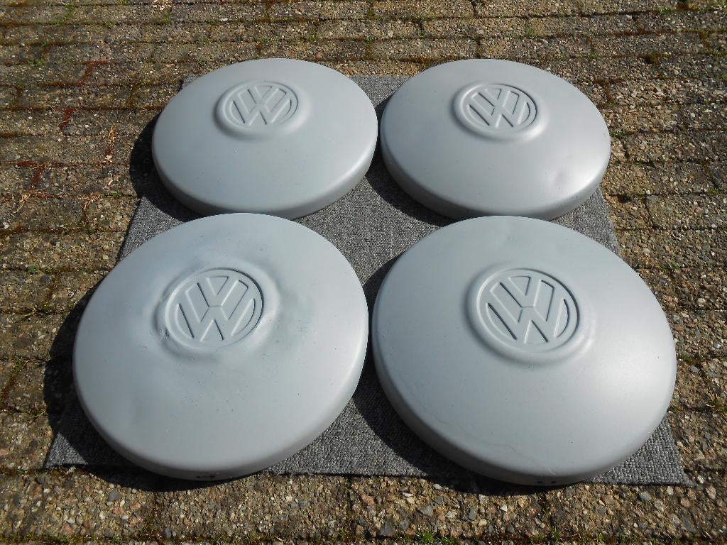vw volkswagen bus T3 T2 wieldoppen staal grijs, Ophalen of Verzenden, Gebruikt, Volkswagen