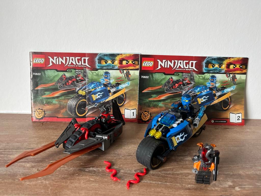 Lego Ninjago 70622: Woestijnbliksem, Gebruikt, Lego, Ophalen of Verzenden, Inclusief instructies