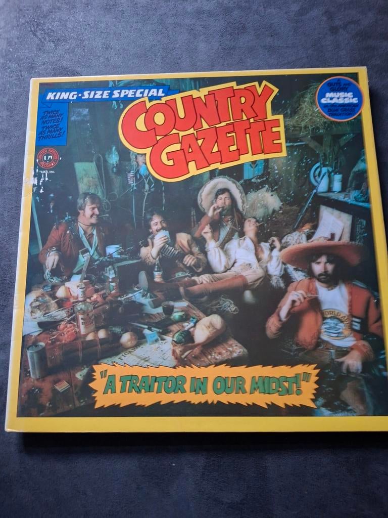 Country Gazette - A Traitor In Our Midst! LP Vinyl, Cd's en Dvd's, Ophalen of Verzenden, Zo goed als nieuw, 12 inch
