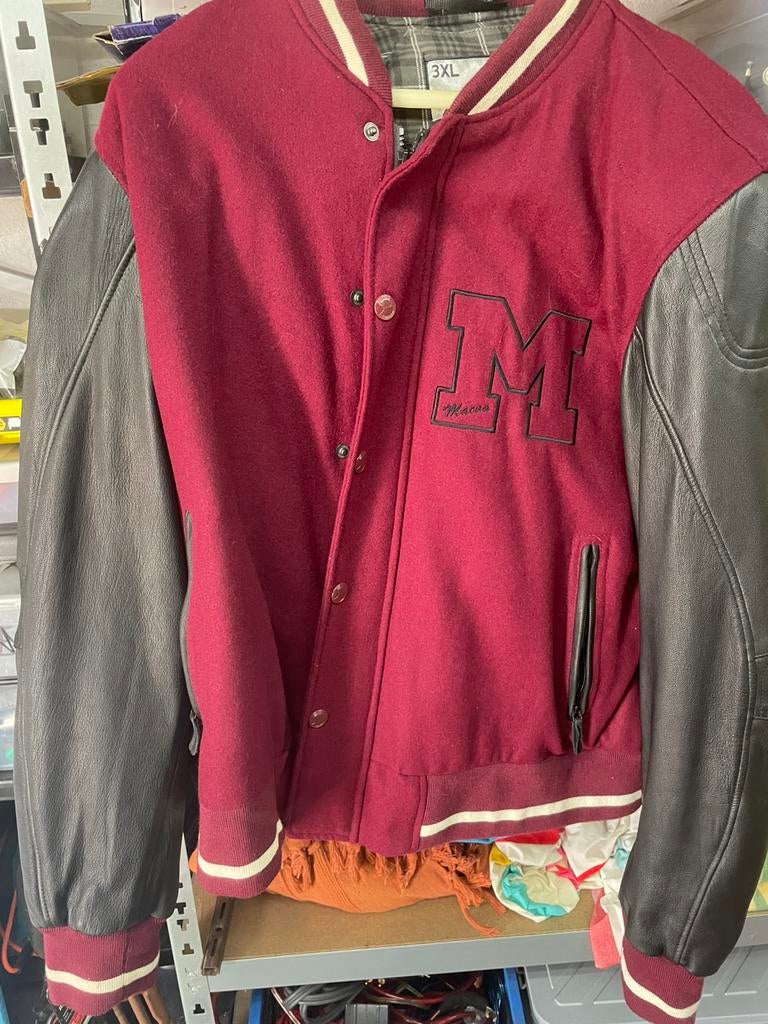 MACNA COLLEGE MOTORJAS, Ophalen of Verzenden, Nieuw zonder kaartje, Heren, Jas | textiel