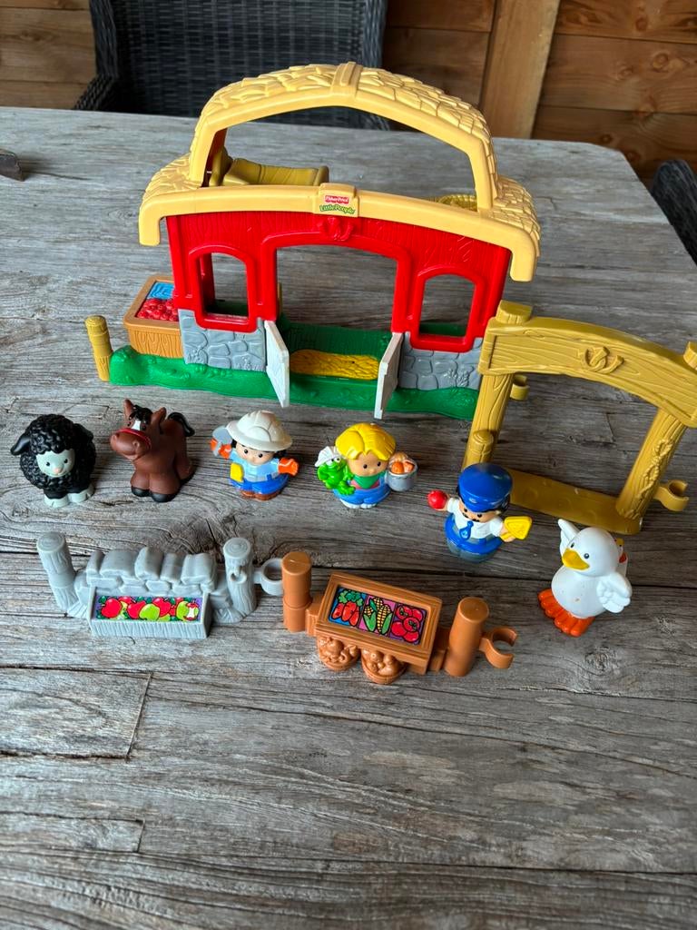 Little people fisher price, Ophalen of Verzenden, Zo goed als nieuw, Speelset