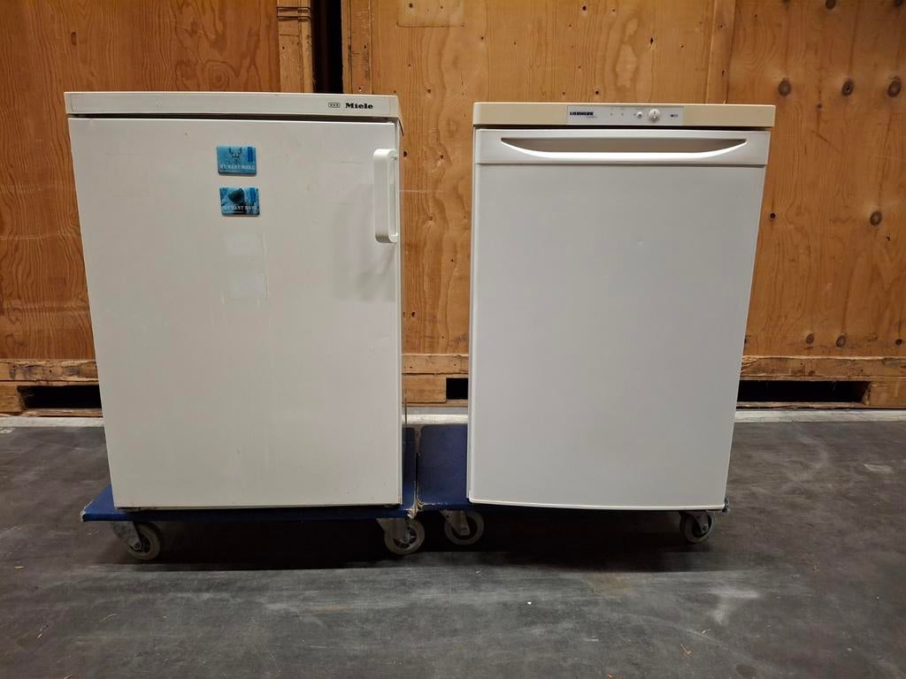 Miele koelkast en  Liebherr vriezer. Beide tafelmodel., Ophalen of Verzenden, Gebruikt