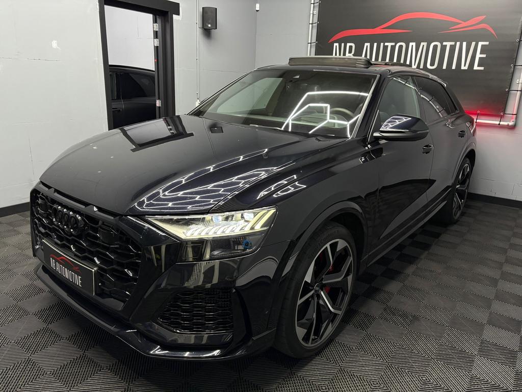 Audi RSQ8 4.0 TFSI quattro Dynamic, Auto's, Audi, Gebruikt, 600 pk, Zwart, Leder