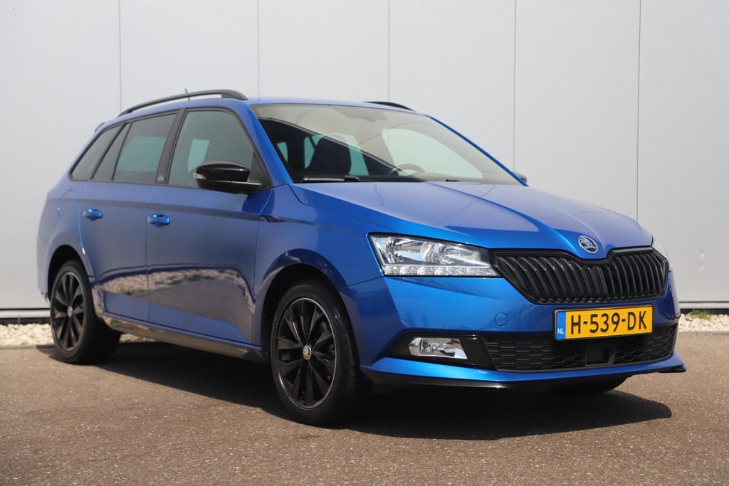 Skoda Fabia Combi 1.0 TSI Monte Carlo 95PK Trekhaak 16 inch, Auto's, Voorwielaandrijving, Stof, Gebruikt, Met garantie (alle)
