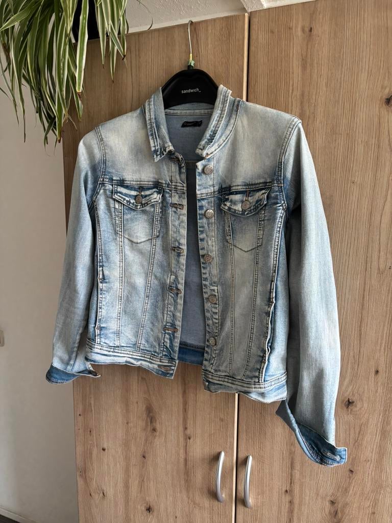 G-Maxx spijkerjasje, Kleding | Dames, Ophalen of Verzenden, Zo goed als nieuw, Maat 38/40 (M), Blauw